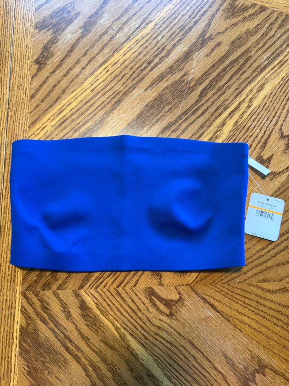 Free People Royal Blue Bandeau Top